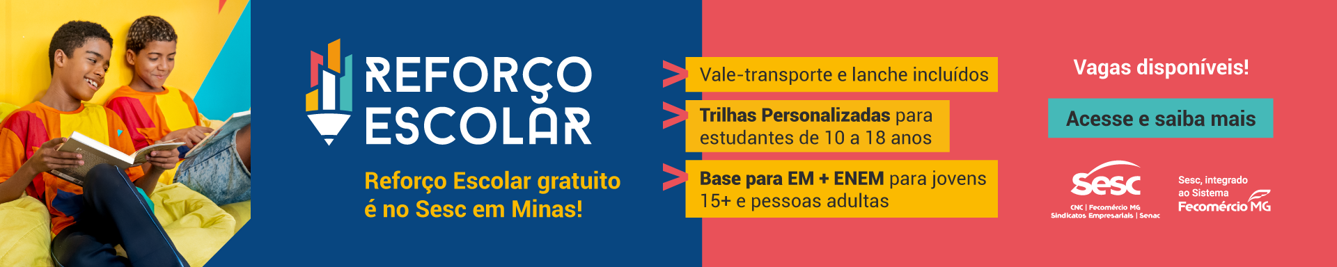 [EDUCAÇÃO] Reforço Escolar 2026